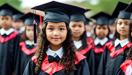 Obraz premium Proud graduate celebrating a significant milestone