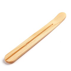 Tongue depressor isolated on white background.