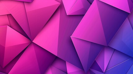 Obraz premium Wallpaper An abstract geometric background forming a dynamic purple design