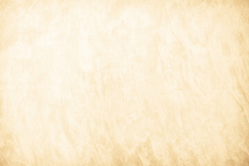 Dark old concrete wall texture background. Close Up retro plain cream color cement wall background texture. Design paper vintage parchment element show or advertise or promote product on display.