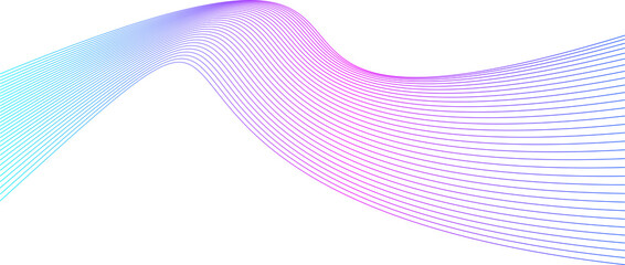 Wavy line mesh gradient pattern illustration decorative