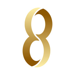 Monogram 8. Number 8. Number 8 design logo. Monogram letter mark 8 logo design. Monogram design vector logo. Monogram number 8 logo design. Simple number 8 monogram. Monogram 8 design logo. 