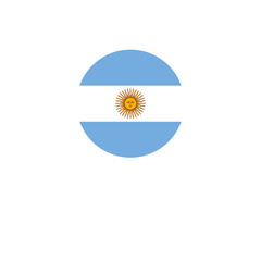 Argentina flag location icon