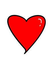 Irregular heart balloon