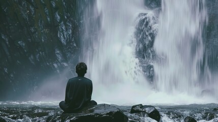 Obraz premium Contemplating Nature's Majesty