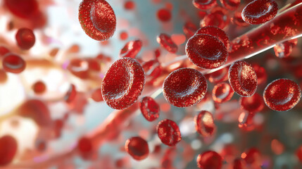 Red Blood Cells in Bloodstream