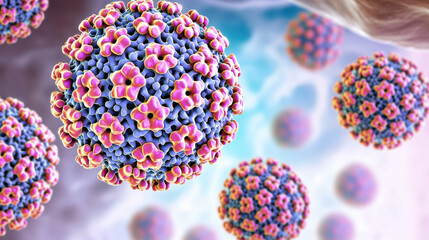Human Papillomavirus (HPV) Virus Particles