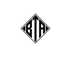 BTA Logo design vector template. BTA