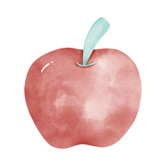 red apple