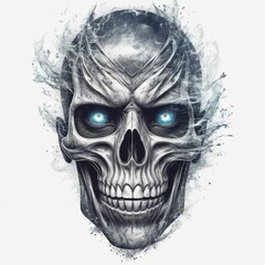 Sky Cloud Pics Face Paint Wall Art