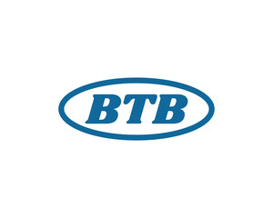 BTB Logo design vector template. BTB