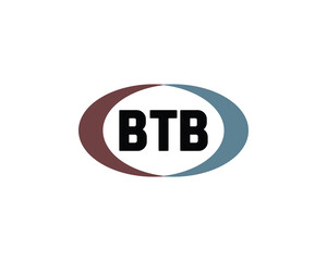 BTB Logo design vector template. BTB