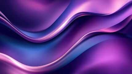 Fototapeta premium Abstract Purple Waves