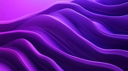 Obraz premium Abstract Purple Waves