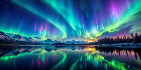 Immerse yourself in a mesmerizing 4K animated background of Northern Lights, offering breathtaking visuals and a serene atmosphere perfect for relaxation and tranquility.