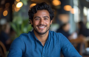 Fototapeta premium Cheerful man enjoying the day.