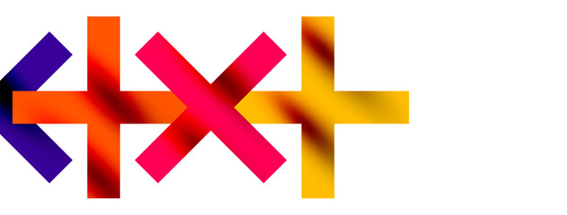 Obraz premium Colorful squares, lines minimal abstract background. Vector Illustration For Wallpaper, Banner, Background, Card, Book Illustration, landing page