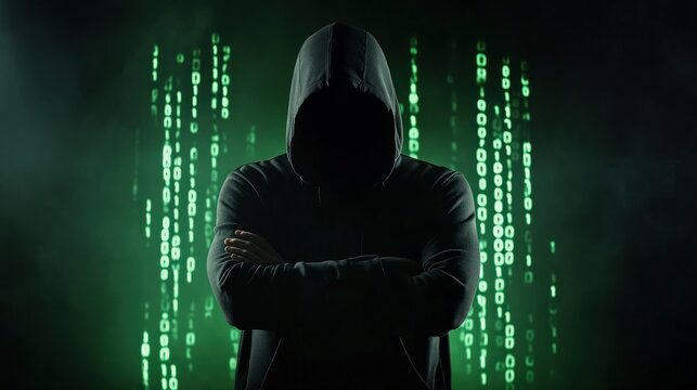 Mysterious Hacker in the Digital Realm