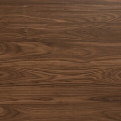 Fototapeta premium Close-Up View of a Walnut Wooden Surface with Natural Grain Pattern, Featuring a Rich Brown Color with Dark Streaks and Knots