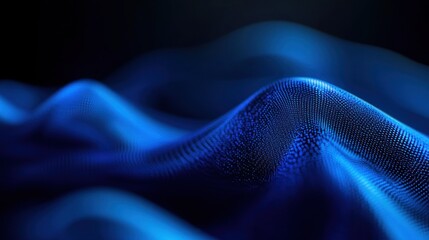 Abstract Blue Waves