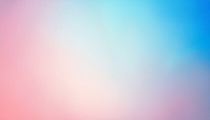 Obraz premium Serene Pastel Hues: A Dreamy Blend of Pink and Blue, Softly Gradated Waves Create a Calming Visual Symphony.