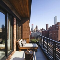 Contemporary urban balcony ideas
