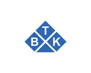 BTK logo design vector template. BTK