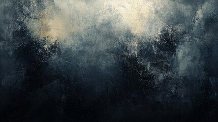 Abstract Dark Blue and White Grunge Texture