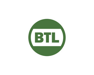 BTL logo design vector template. BTL
