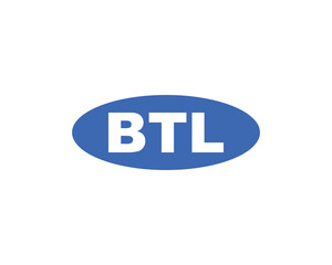 BTL logo design vector template. BTL
