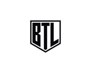 BTL logo design vector template. BTL