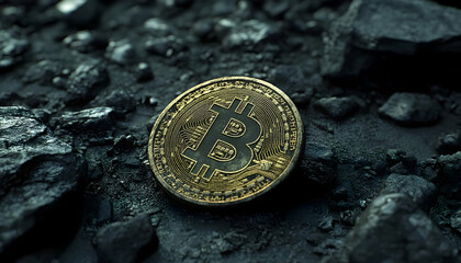 Bitcoin Cryptocurrency on Coal.