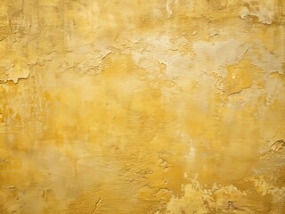 Naklejka premium Vintage Style Natural Yellow Beige Textured Concrete Wall Background for Documentary Photography, Ideal for Aesthetic, Retro, and Historical Themes