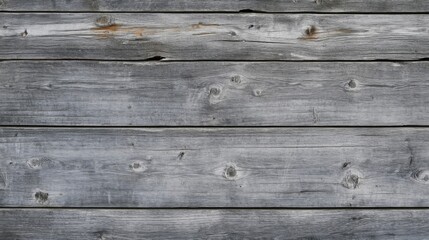Fototapeta premium Weathered Gray Wooden Plank Wall