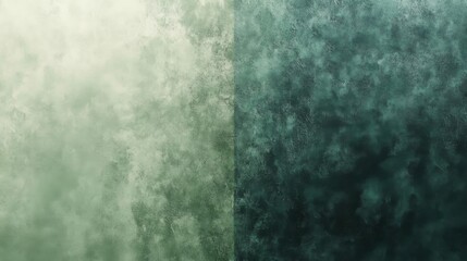 Fototapeta premium Textured Green and White Gradient Background