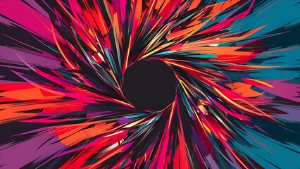 Obraz premium Abstract colorful background. Vector.