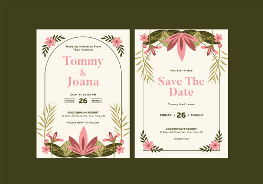 Manas Wedding Invitation Template