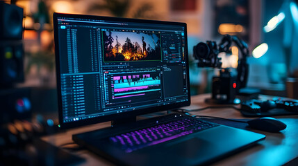 Video Editing Workstation.