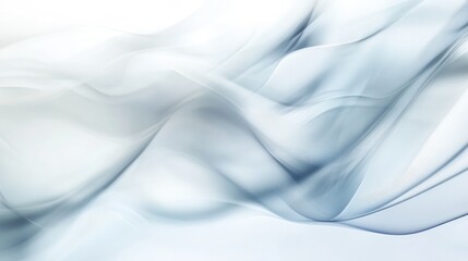 Abstract Waves in Blue and White