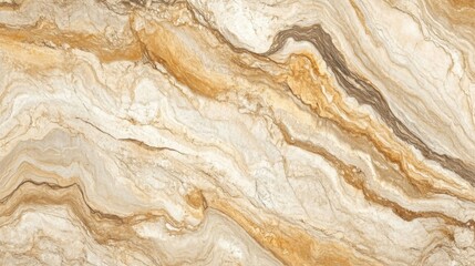 Naklejka premium Abstract Swirling Marble Texture in Earthy Tones