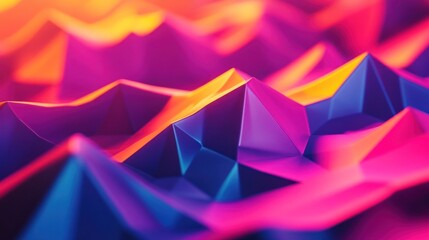 Abstract Polygonal Background