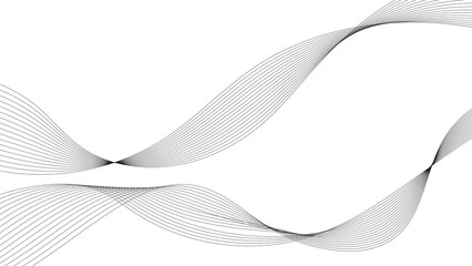 A black lines on a white background