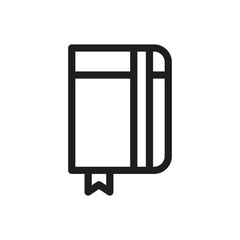 Notebook Icon - Line