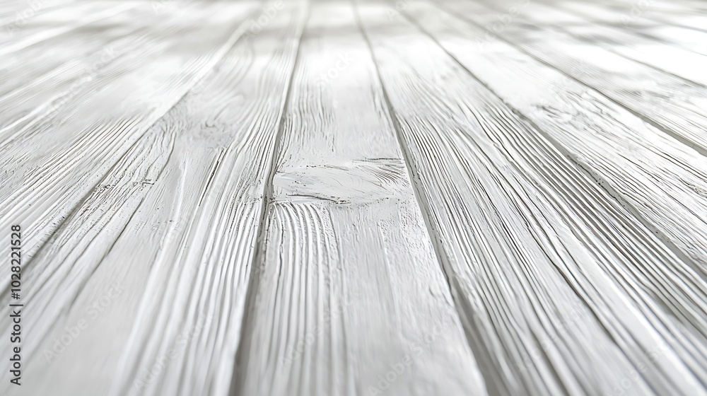 Poster White wooden texture background with high resolution Top view Copy space : Generative AI