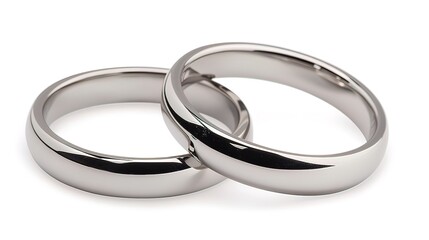 Two Intertwined Wedding Bands