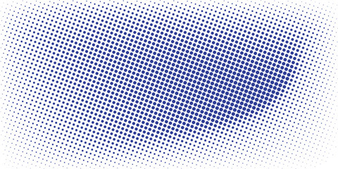 Fototapeta premium Halftone gradient. Dotted gradient, smooth dots spraying and halftones dot background seamless horizontal geometric pattern vector template set