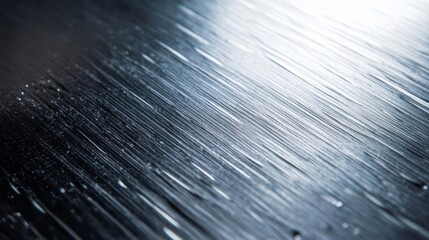 Close-up of a Shiny, Parallel-Line Surface