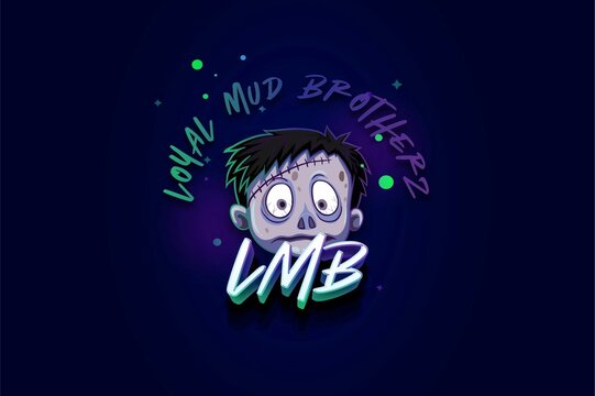 Creative and Unique Logo Design for Loual Mud Brotherz (LMB): A Modern Representation of Brotherhood, Strength, and Community Spirit"