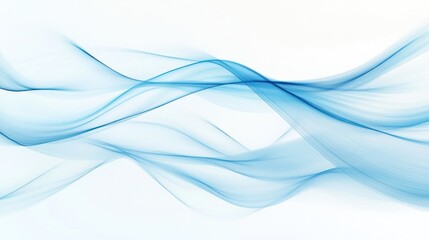 Fototapeta premium Abstract Blue Waves