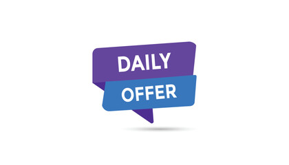 Daily offer Countdown number banner templates. time icon. Vector Illustration 
